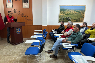 Büyükşehir'den Gönüllülere Afet Eğitimi