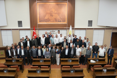 İnşaat Malzemecilerinden Başkan Ataç’a Yer Tahsisi Ziyareti