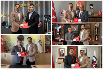 CHP Eskişehir İl Başkanı Talat Yalaz’dan Esnaf Odalarına Ziyaret