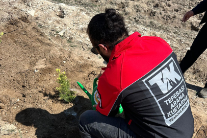 TAK Ekibinden Yörük Akçayır’da Ağaç Dikme Etkinliğine Destek