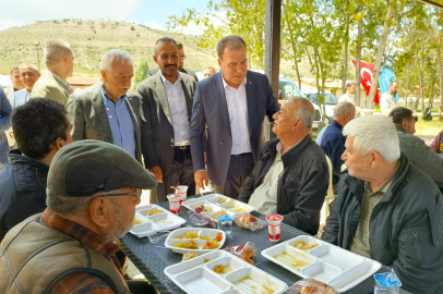 MHP Eskişehir Büğdüz’de Yağmur Duasına Katıldı