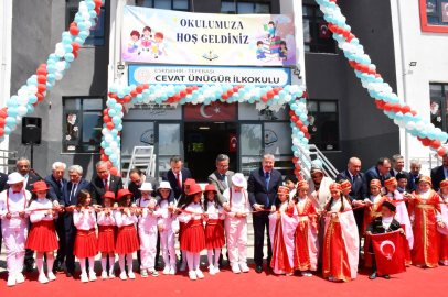 Cevat Ünügür İlkokulu Törenle Hizmete Açıldı