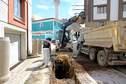 ESKİ Yağmur Suyu Altyapısını Güçlendirmeye Devam Ediyor