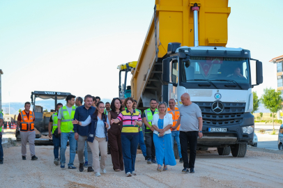 Başkan Ünlüce Yol Çalışmalarını Sahada İnceledi