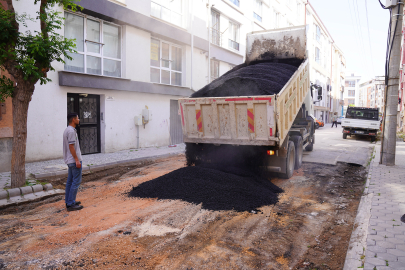 Tepebaşı’nda Yol Bakım Ve Onarım Çalışmaları Aralıksız Sürüyor