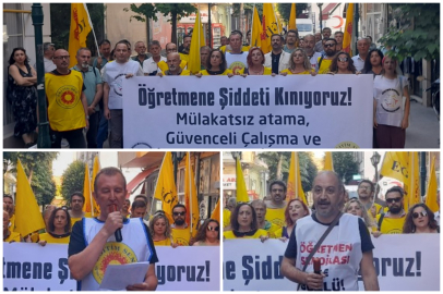 Eğitim Sen ve Özel Sektör Öğretmenleri Sendikası'ndan Ankara'daki Gözaltılara Tepki