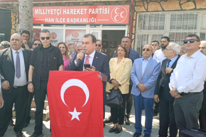 MHP Han İlçe Binası Törenle Açıldı