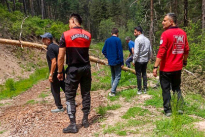 TAK Ekibi Kayıp Vatandaş İçin Beypazarı’nda Görevde