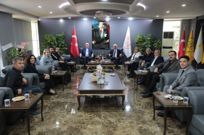 Kazım Kurt’tan ESESOB Başkanı Karamanlı’ya “Hayırlı Olsun” Ziyareti