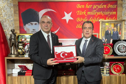 Eskişehir Sanayi Odası’ndan MHP İl Başkanı Ayhan Sezer’e Ziyaret