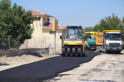 Mahmudiye ve Çifteler'de Yol Çalışmaları Tamamlandı
