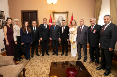 MHP Eskişehir İl Başkanı Ayhan Sezer’den Genel Başkan Bahçeli’ye Ziyaret