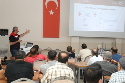 Odunpazarı'nda 150 Üreticiye Tarım İlacı Sertifikası!