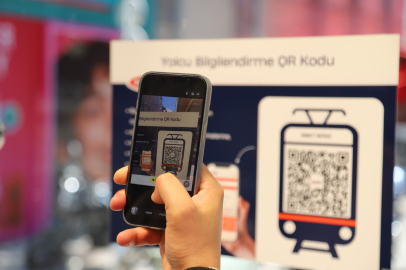 Tramvay Duraklarında QR Kod Dönemi