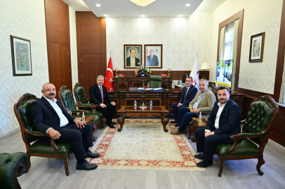 MHP İl Başkanı Ayhan Sezer'den Vali Yılmaz’a Ziyaret