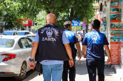 Zabıta Ekipleri Kaldırım Denetimlerini Sürdürüyor