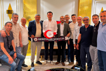 Dereyalak Köyü Derneği’nden Nebi Hatipoğlu’na Ziyaret