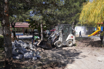 Uluönder Parkı Yenileniyor