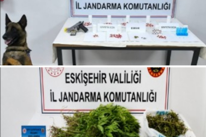 Eskişehir'de Jandarmadan Uyuşturucu Operasyonları