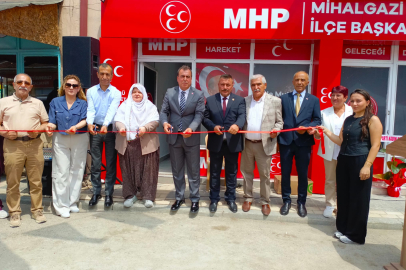 MHP Mihalgazi İlçe Başkanlığı Yeni Hizmet Binası Törenle Açıldı
