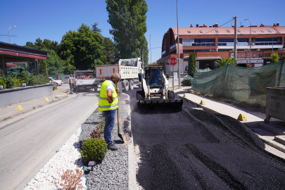 Tepebaşı'nda Üstyapı Atağı Sürüyor