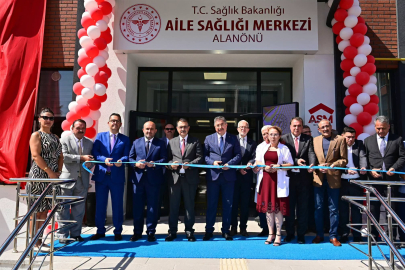 Alanönü Aile Sağlığı ve 112 Acil İstasyonu Hizmete Açıldı