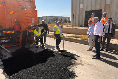 Eskişehir OSB’de Yol Bakım Çalışmaları Başladı
