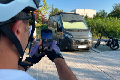 Bisikletli Zabıta Ekiplerinden Kanlıkavak Parkı'nda Denetim