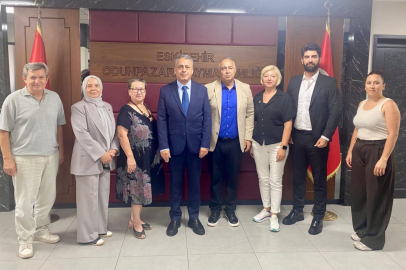 Odunpazarı Kent Konseyi'nden Kaymakam Şahin'e Ziyaret
