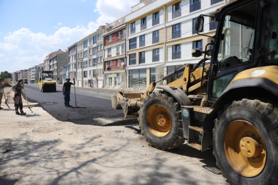 Birlik Caddesi’nde Asfalt Çalışmaları Tamamlandı