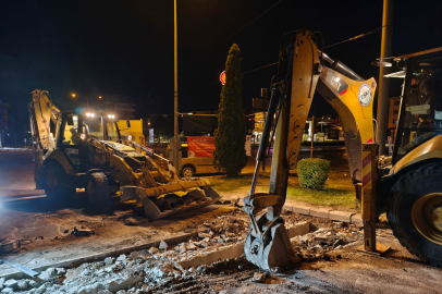 ESKİ'den Altyapı İçin Gece Mesaisi