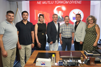 Başkan Ataç'tan Fethi Özkara ve Yönetimine Ziyaret