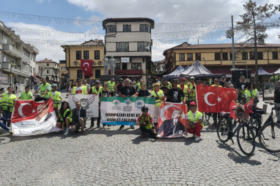 Zafer Bayramı Dolayısıyla Motor Korteji ve Bisiklet Turu Düzenlendi