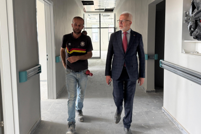 Sağlık Yatırımlarında Çalışmalar Hızla İlerliyor