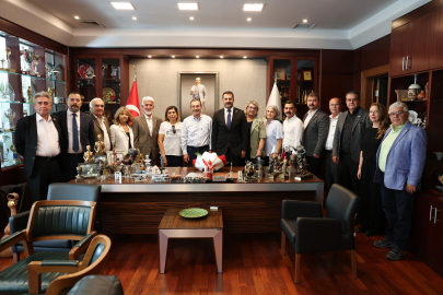 YENİ Parti İl Yönetiminden Başkan Ataç'a Ziyaret