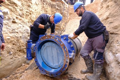 Şemsettin Günaltay’da Yeni Su Hattı Devrede