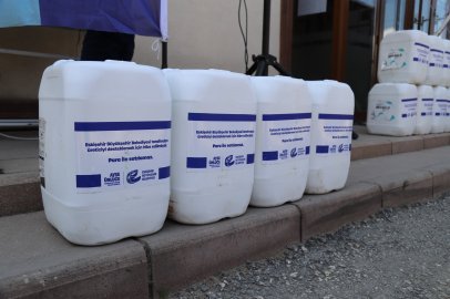 Büyükşehir'den Üreticiye Sıvı Gübre Desteği