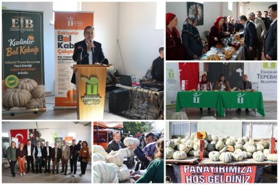 Kızılinler'de Bal Kabağı Bereketi