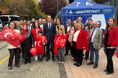 Anahtar Parti İl Başkanı Ölce: “Yaşasın Tam Bağımsız Türkiye Cumhuriyeti”
