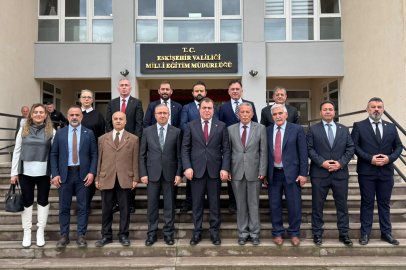 MHP İl Başkanı Ayhan Sezer’den İl Millî Eğitim Müdürü Sinan Aydın’a Ziyaret